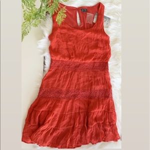 Red Summer Dress size Medium